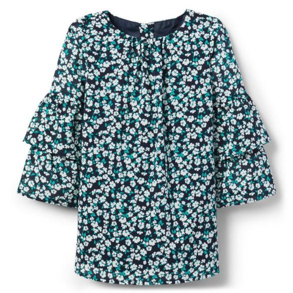 Janie & Jack NWT Baby Floral Dress 3-6 mo